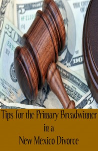 Tips for the Primary Breadwinner in a New Mexico Divorce