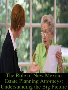 The Role of New Mexico Estate Planning Attorneys: Understanding the Big Picture 